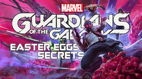 Marvel's Guardians of the Galaxy Easter Eggs, Secrets & Details - YouTube