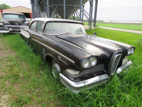 Lot 92G – 1958 Ford Edsel Pacer 4dr HT W8UF718503 | VanderBrink Auctions