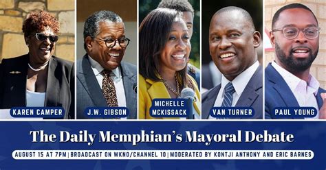 Memphis Mayoral Candidates Will Debate August 15 - Memphis Local ...