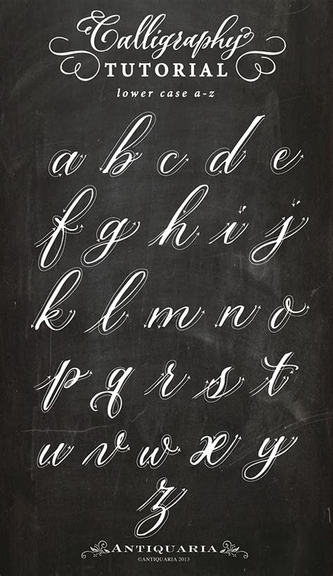 Antiquaria: Calligraphy Tutorial | Getting Started, Calligraphy ...