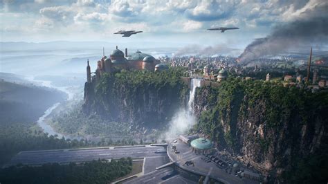 Theed looks great in our first look at Naboo from Star Wars: Battlefront 2 - VG247