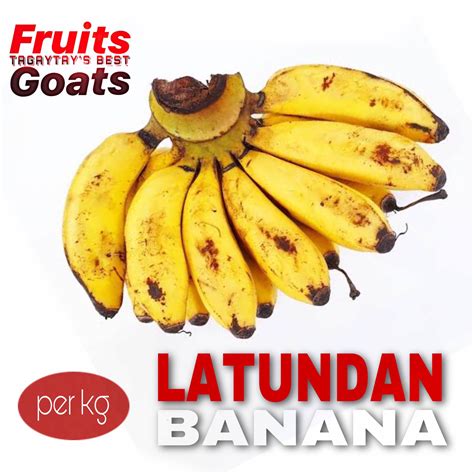 LATUNDAN BANANA per kg | Lazada PH