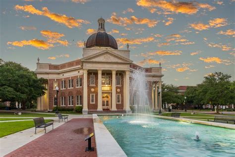 The Administration Building on the Campus of the University of Southern Mississippi in ...