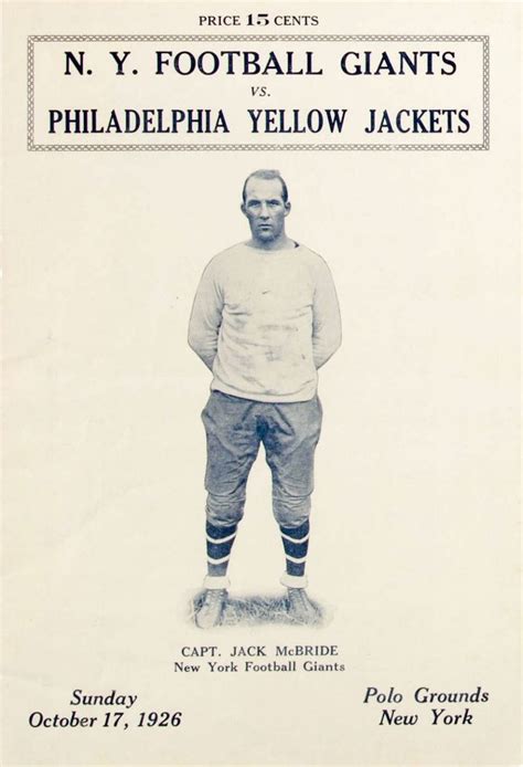 New York Giants vs. Frankford Yellow Jackets (October 17, 1926 ...