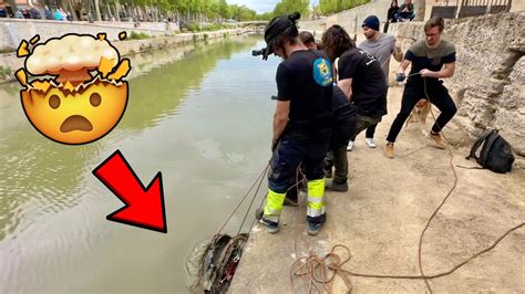 The Most Amazing Criminal Canal Found Magnet Fishing *POLICE ARRIVE* | The Most Amazing Criminal ...