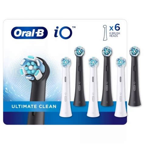 Oral-B iO Series Electric Toothbrush Replacement Brush Heads (6 Count Refills), 1 unit - Ralphs