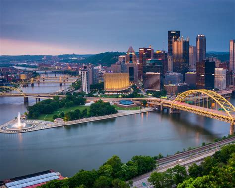 Pittsburgh Skyline Wallpapers - Top Free Pittsburgh Skyline Backgrounds - WallpaperAccess