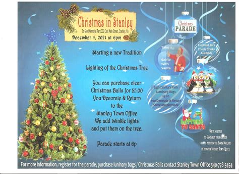 Christmas in Stanley | Luray-Page Chamber of Commerce