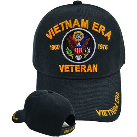 Vietnam ERA Veteran Cap and BCAH Bumper Sticker Embroidered Mens ...