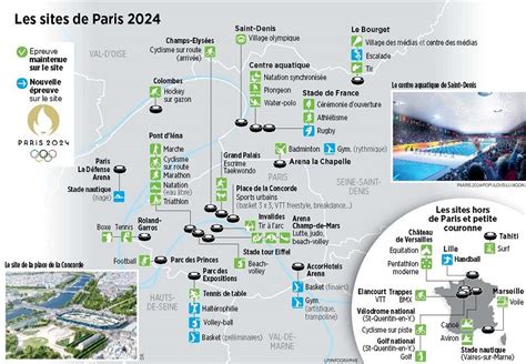 Paris 2024 dévoile tous les sites olympiques