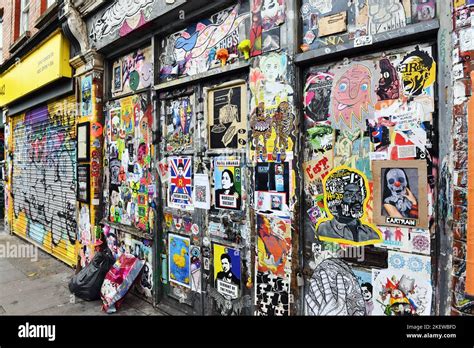 Street art in London - England Stock Photo - Alamy