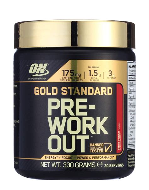 Pre-Workout Gold Standard by OPTIMUM NUTRITION (330 grams)