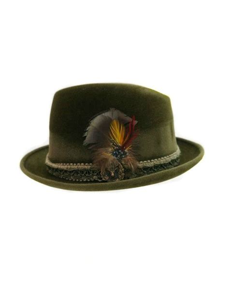 sing it frank #vintage italian fedora hat green by danevintage | Fedora hat, Fedora, Vintage italian