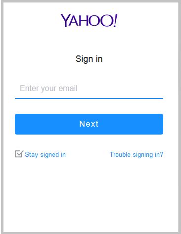 Yahoo Mail Login Sign In Uk - Marcus Reid