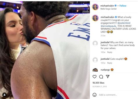 Does Joel Embiid have a wife?