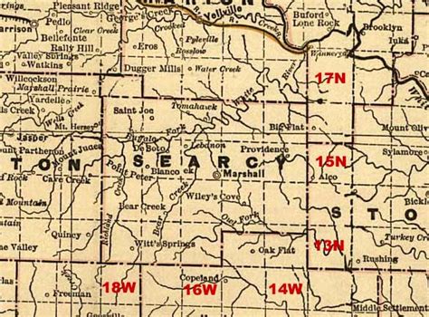 Searcy County, Arkansas: Maps and Gazetteers