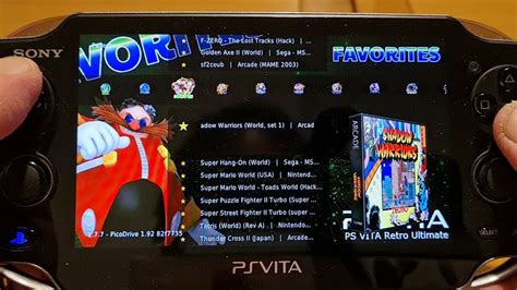 PS vita retroarch - ultimate build - YouTube