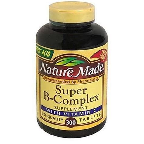 Nature Made Super Vitamin B-Complex with Vitamin C - 300 Tablets by Nature Made Reviews 2022