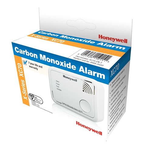 Honeywell XC70 X-Series Carbon Monoxide Detector & Alarm