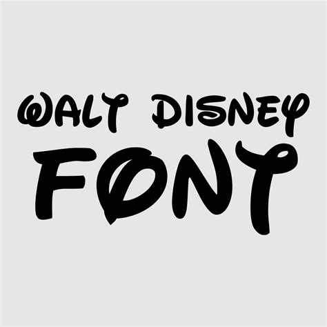 FONT Walt Disney cartoon g Cricut silhouette cutting software