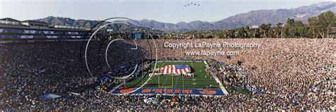 Super Bowl 27 -XXVII- 1993 - Flyover - Panorama Images | LaPayne Photography