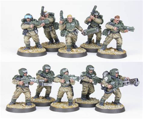 Cadian Shock Troops Squad 2 - Commission by PrincipeFenice on ...