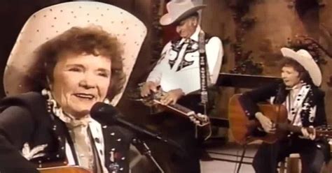 83 Year-Old Patsy Montana still got the Knack in Yodeling Real Country Girls, Country Women ...