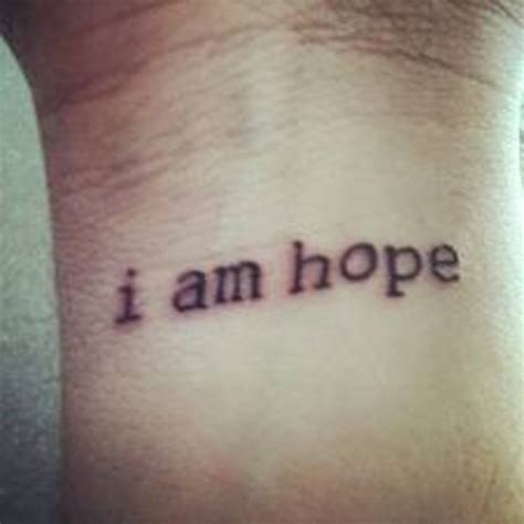 Hope Tattoos And Designs-Hope Tattoo Meanings, Ideas, And Pictures ...