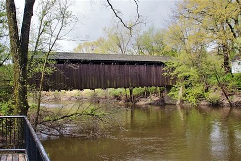 Ada Covered Bridge. | At the Ada Covered Bridge & Leonard Fi… | Flickr