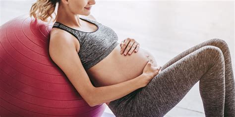 9 Pregnancy Ball Exercises for Expecting Moms | BODi