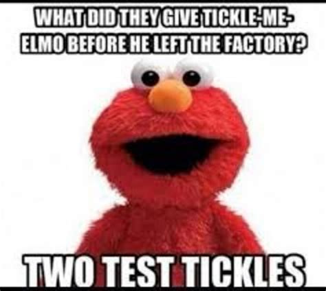 Creepy elm NOW TICKLE | Tickle Me Elmo | Know Your Meme