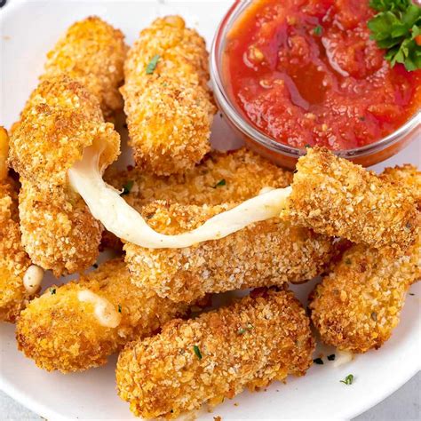 Air Fryer Mozzarella Sticks - Mom On Timeout