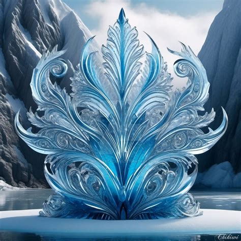 Taniwha of Aoraki [Ice Sculpture] by ChikiwiCreations on DeviantArt