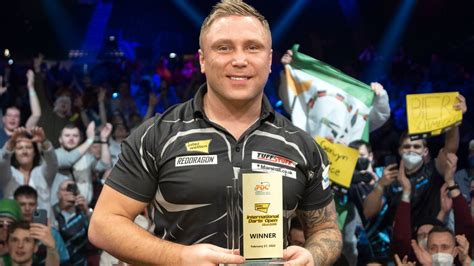 Gerwyn Price defeats Peter Wright at International Darts Open in Riesa ...