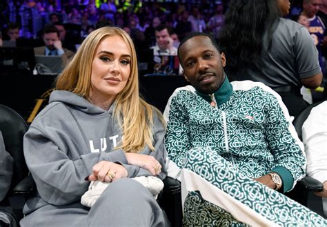 Adele and Rich Paul Go Sporty in Stylish Tracksuits for Lakers Game ...