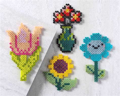 Perler Bead Flower Patterns | Best Flower Site