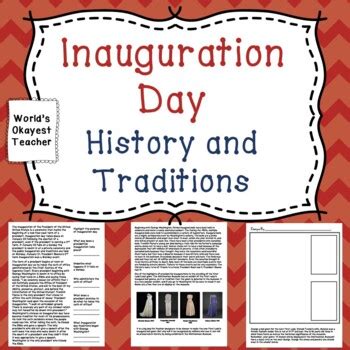 Inauguration Day: History and Traditions by World's Okayest Teacher