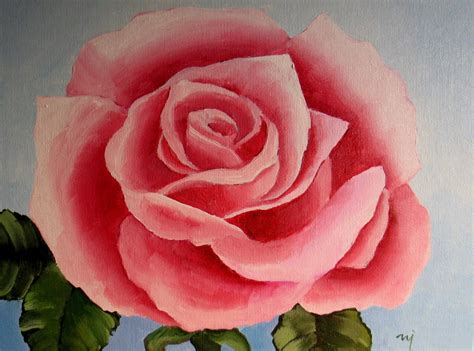 Beautiful Rose Painting: Nel's Everyday Painting