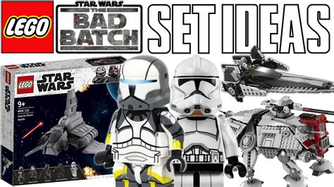 LEGO Star Wars BAD BATCH SET IDEAS! (Season 1 - 2022/2023) - YouTube