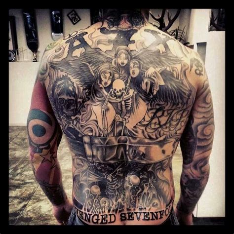 Awesome A7X tattoo Badass Tattoos, Love Tattoos, Tattoo Style, Tattoos For Guys, Amazing Tattoos ...