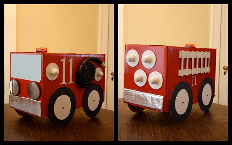 Fire truck Halloween costume - easy to make! | Easy halloween costumes ...