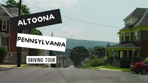 Altoona Pennsylvania | driving tour - YouTube