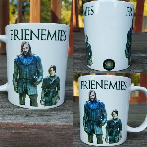 Game of Thrones the Hound and Arya Stark Frienemies Frenemies - Etsy