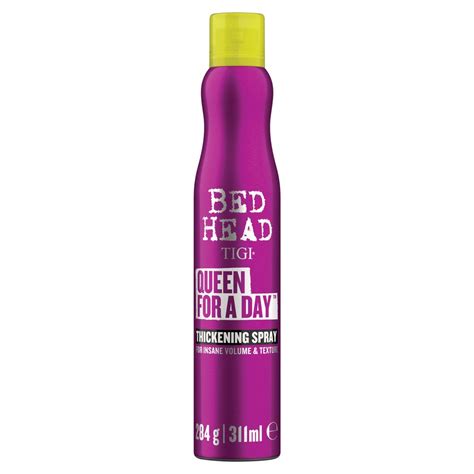 Bed Head by TIGI Queen for A Day Volume Thickening Spray for Fine Hair ...