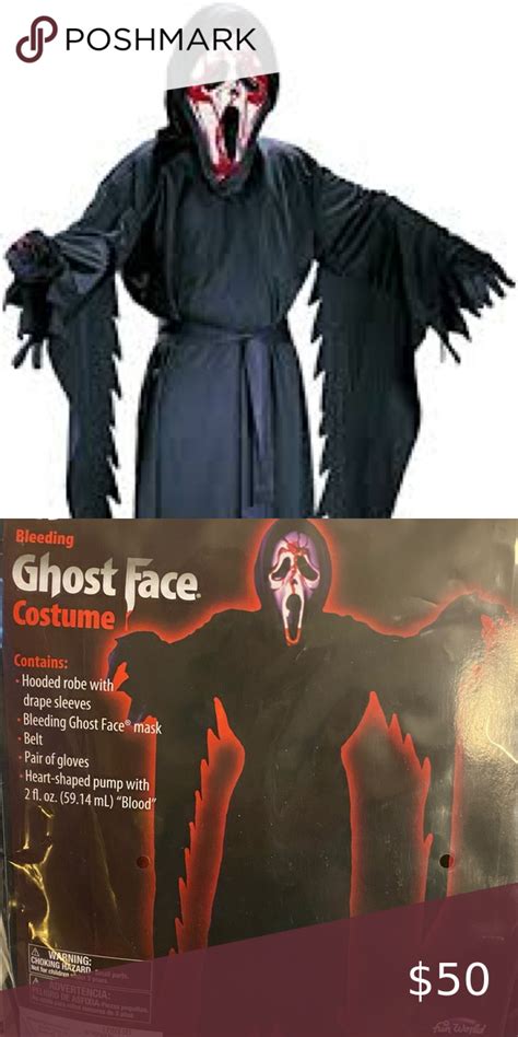 Halloween Costume Scream! Bleeding Ghost Face in 2022 | Ghost faces, Ghost face mask, Face