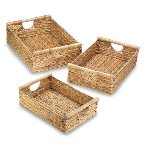 WATER HYACINTH NESTING BASKET SET - Walmart.com - Walmart.com