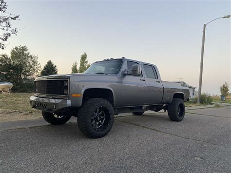 1986 Chevrolet K30 Pickup Grey 4WD Automatic - Classic Chevrolet K30 1986 for sale