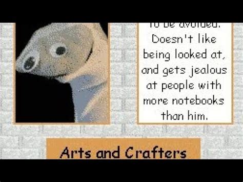 Baldi basics: Arts and Crafters - YouTube