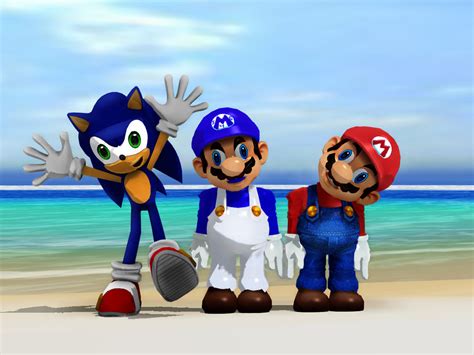 Smg4, Mario and Sonic the Derphog by Sonicmarge on DeviantArt