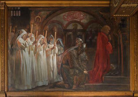 Edwin Austin Abbey: The Quest for the Holy Grail, Part 2 - Sir Lancelot and Sir Bors outfit ...